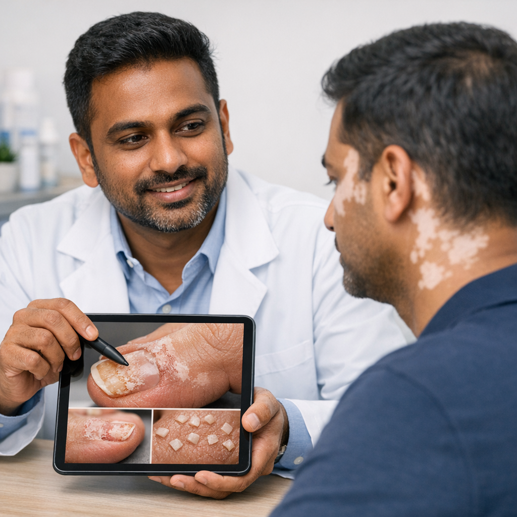 Stable vitiligo surgical treatment consultation